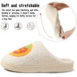 BERANMEY Halloween Slippers for Women Perfect Soft Plush Comfy Warm Slip-On Cute Womens Slippers Indoor Fluffy House Slippers for Women and Men Non-slip Fuzzy Flat Slides - Image 103