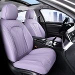 FLORICH Leather Car Seat Covers Full Set for Cars, SUVs & Trucks, Pink Black Front & Rear Automotive Seat Covers, Universal Fit for Toyota Honda Ford Jeep - Image 41
